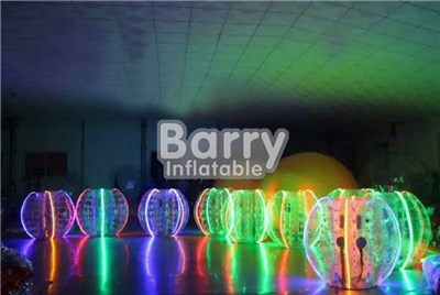 Hot Sale And CE Certificate LED PVC/TPU LED Bubble Soccer Bumper Ball BY-Ball-003
